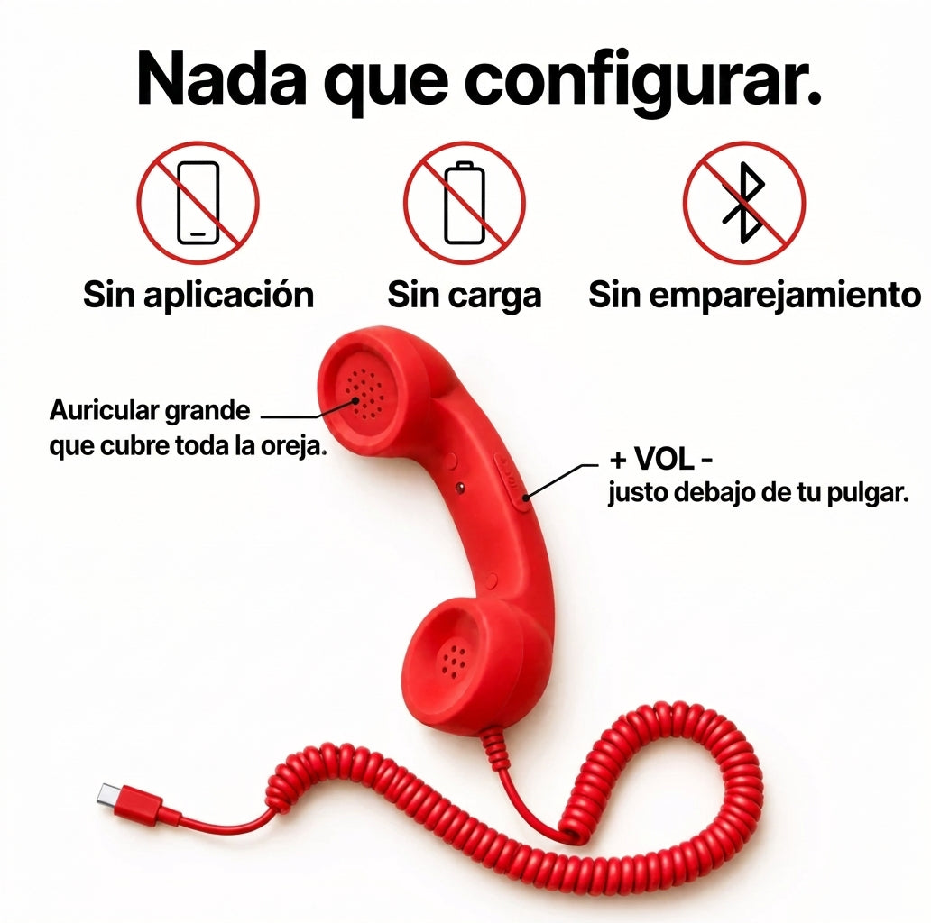 Landlyphone™ - Teléfono Retro